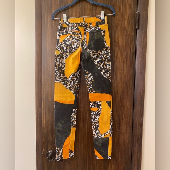 ACNE Studios Skin 5 Pocket printed mid-rise skinny jeans (16) - Picture 6 of 7